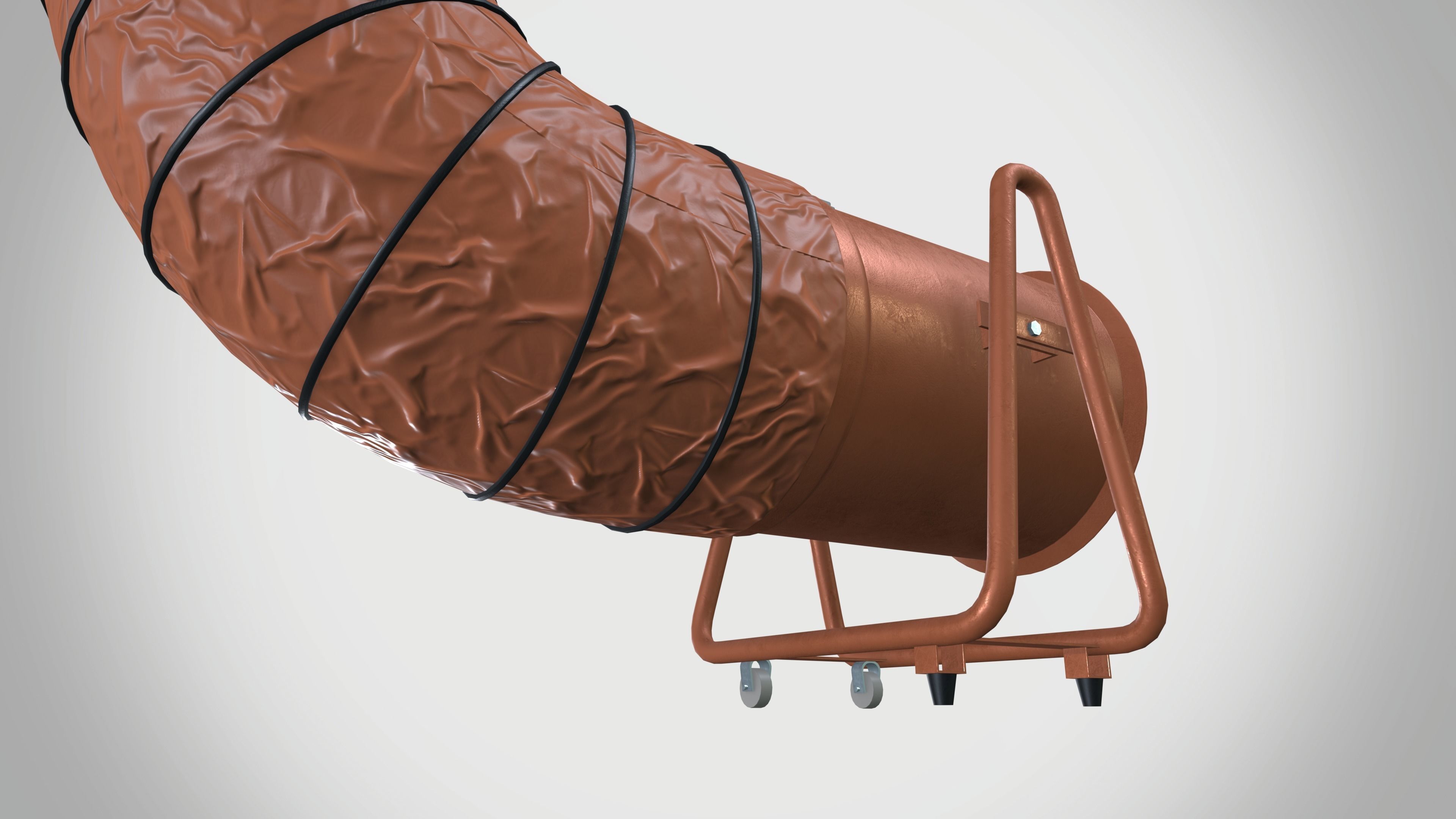 Industrial Portable Ventilation System 3D model_6