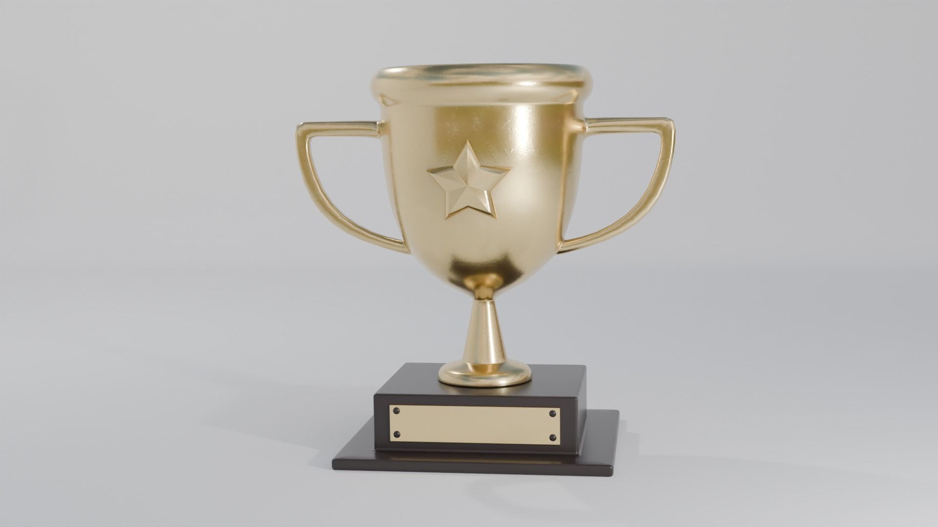 star trophy 3D model_1
