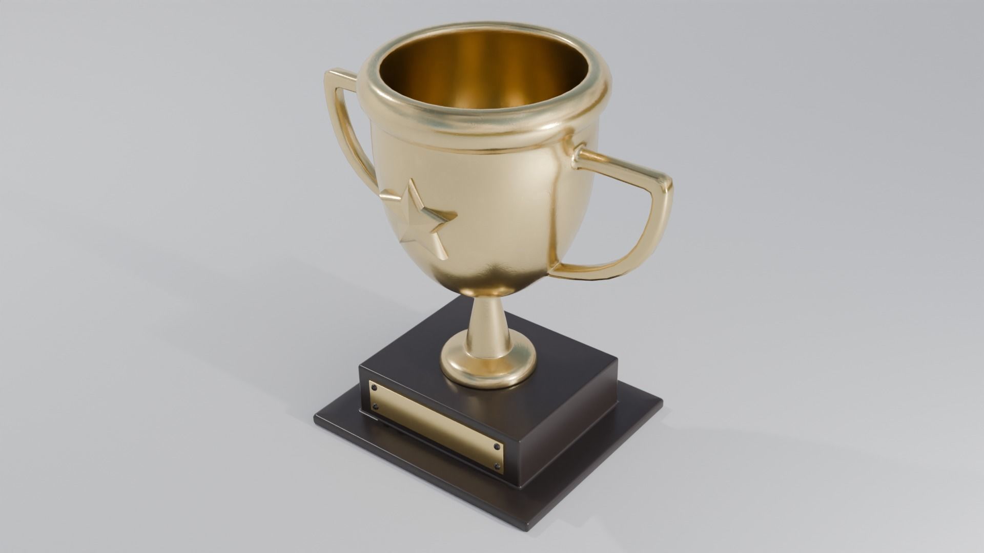 star trophy 3D model_6