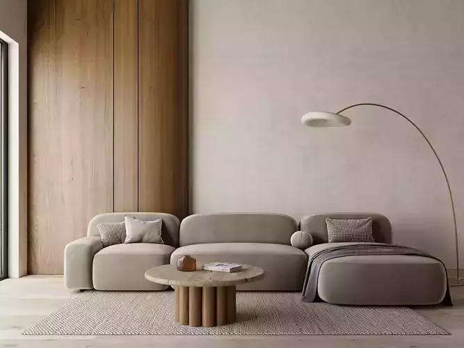 interior simple scene 38 3D model