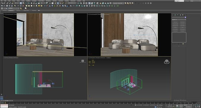 interior Minimal scene 38 3D model 3