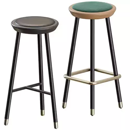 Drop Bar Stool by Topos Workshop