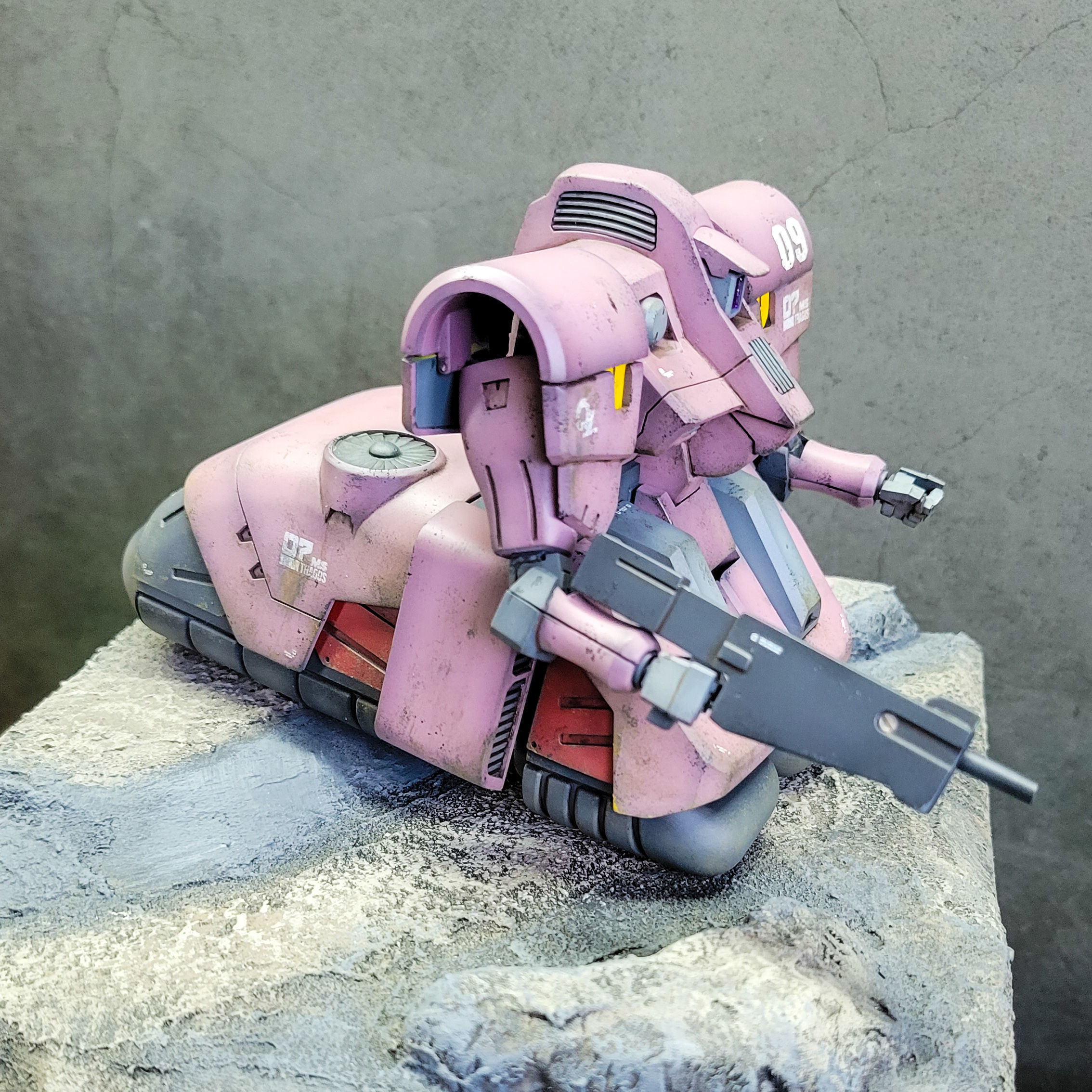 1 144 OZ 07MS Tragos gundam wing  3D print model_1