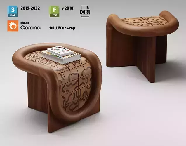 Moruna Side Table by Don Tanani