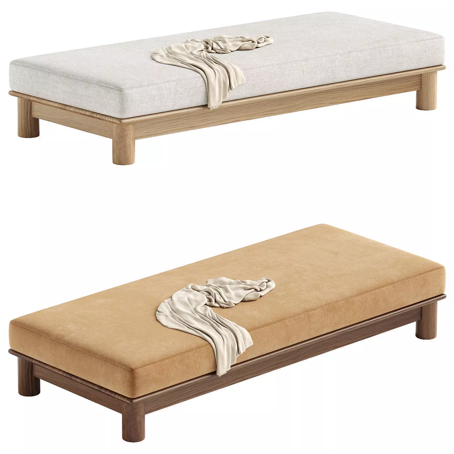 Caldwell Outdoor Ottoman 3D model