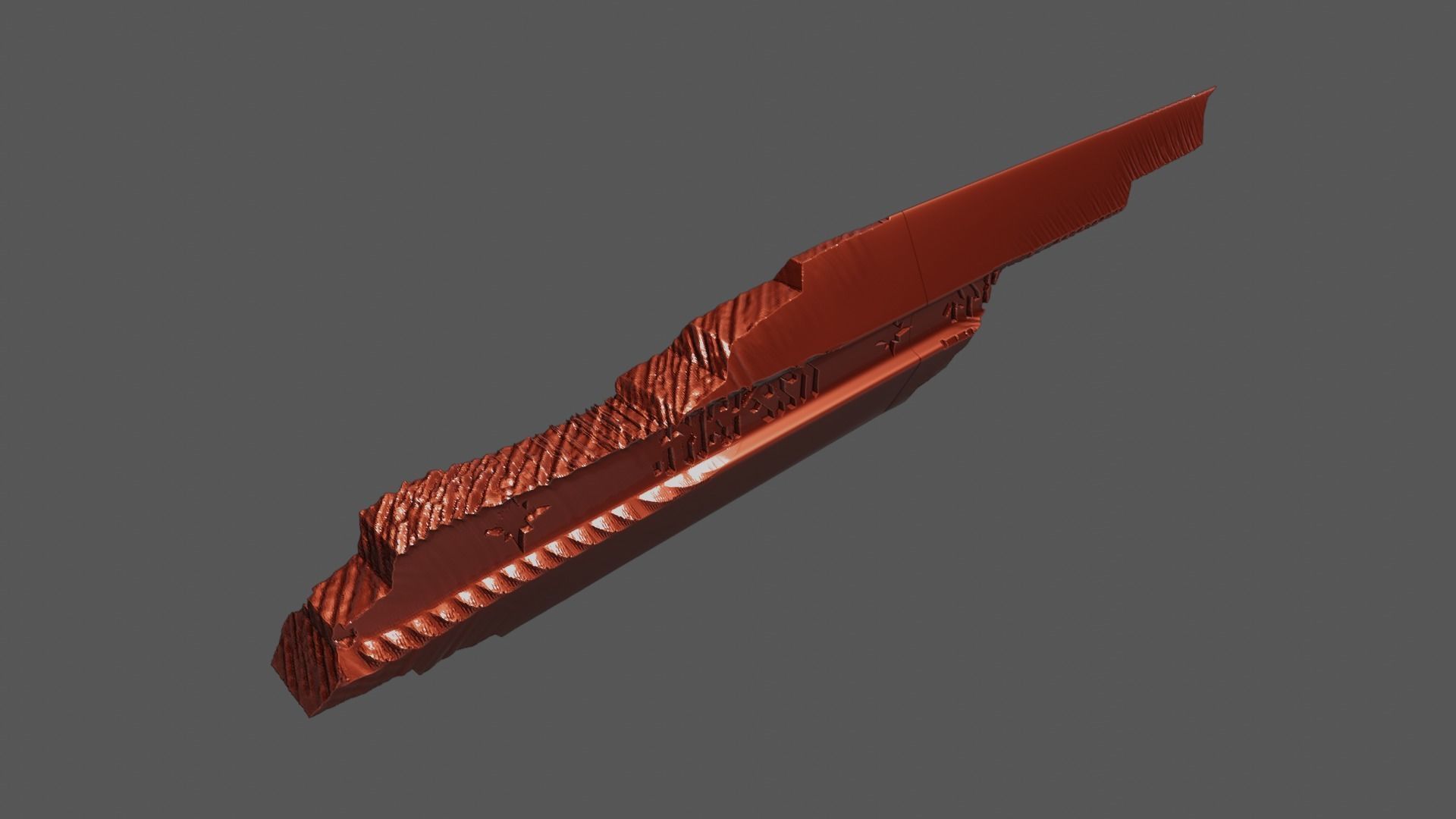 Shards of Narsil -- Lord of The Rings -- 3D Print Ready STL 3D print model_2