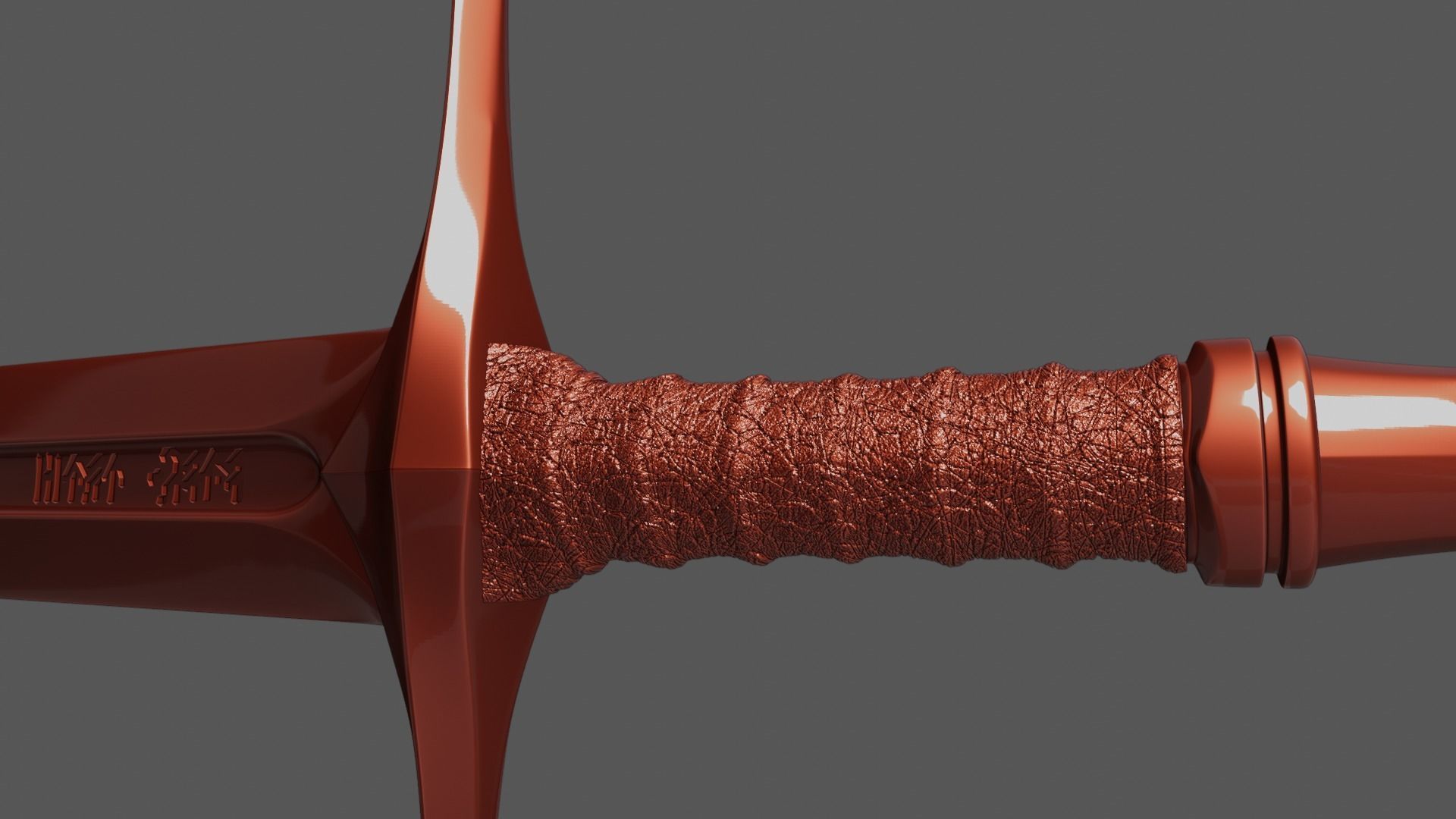 Shards of Narsil -- Lord of The Rings -- 3D Print Ready STL 3D print model_9