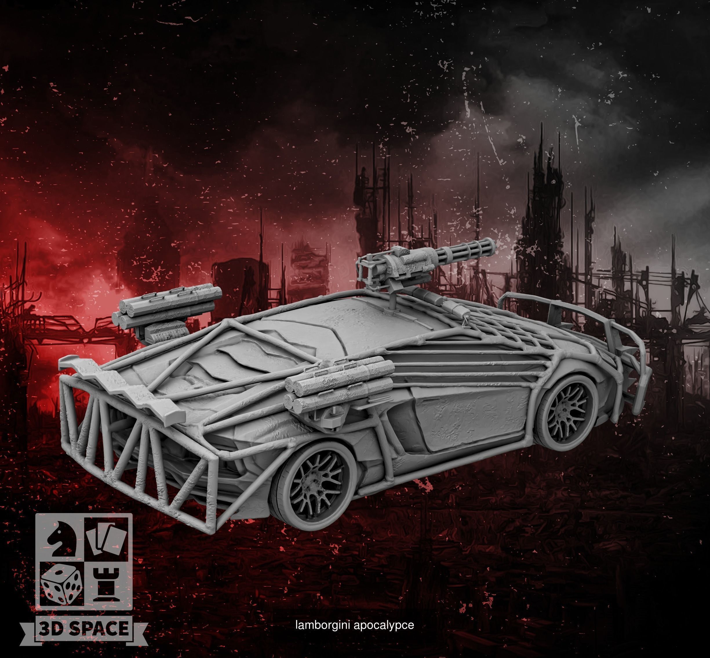 Zombie Apocalypse 3D Model Collection_23