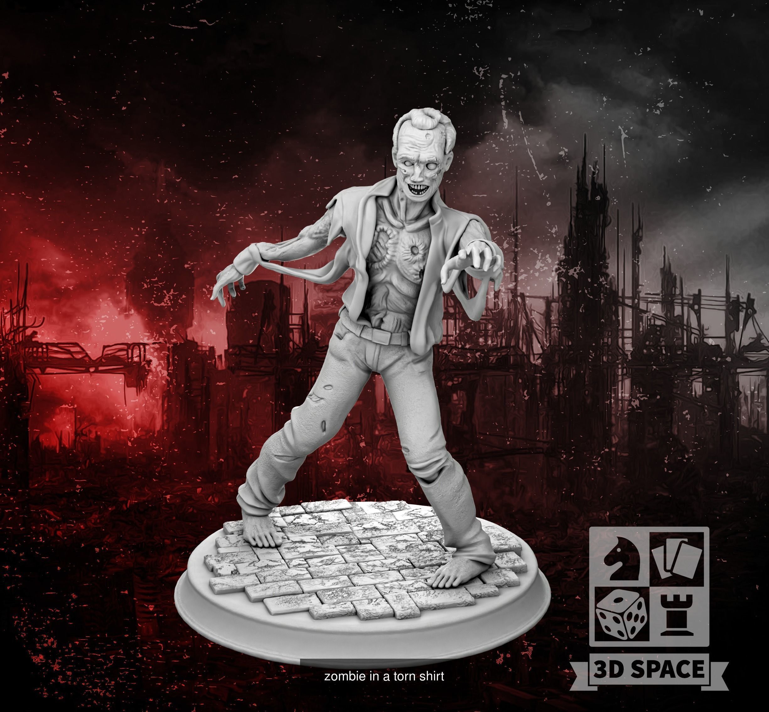 Zombie Apocalypse 3D Model Collection_27