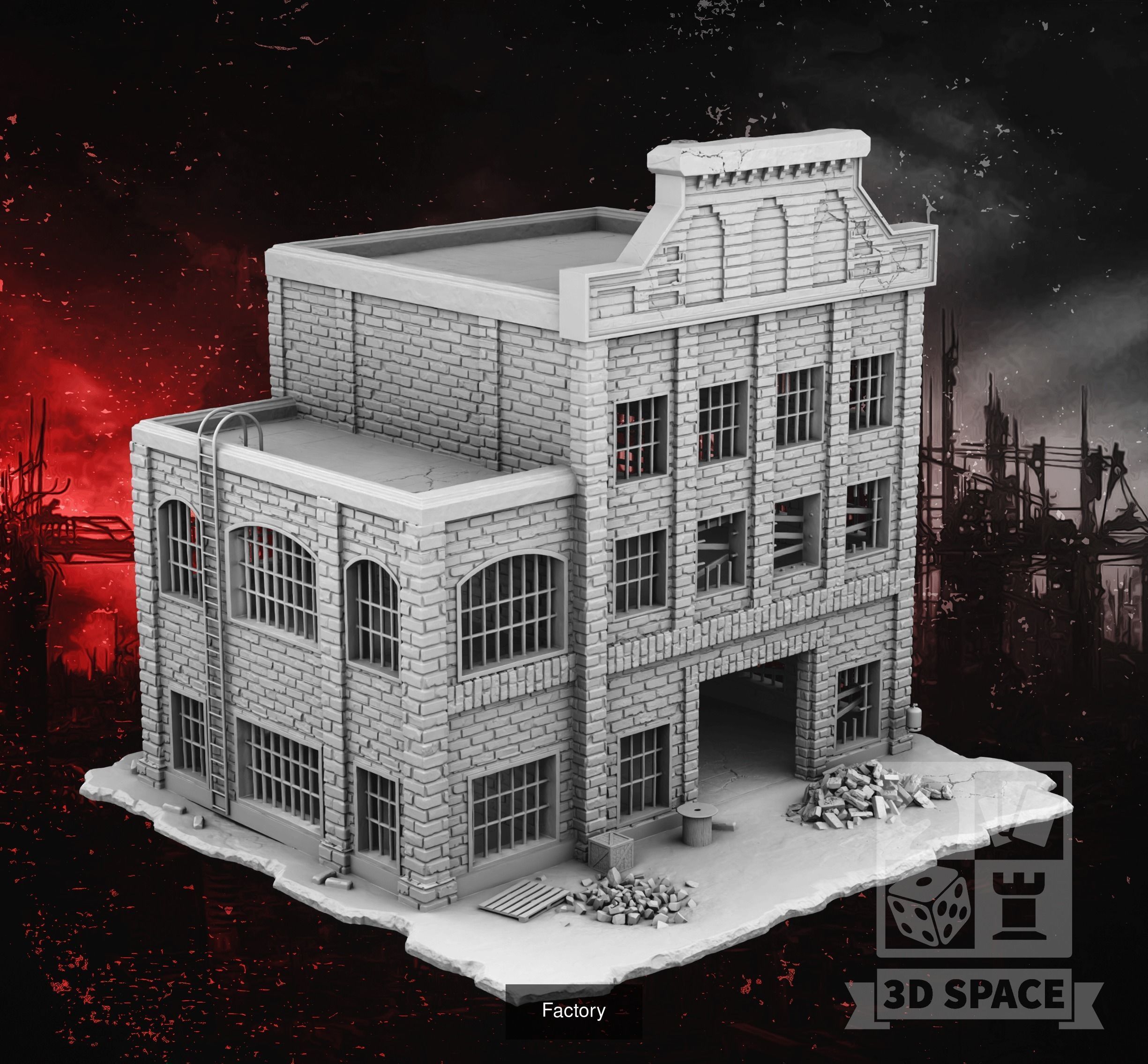 Zombie Apocalypse 3D Model Collection_9