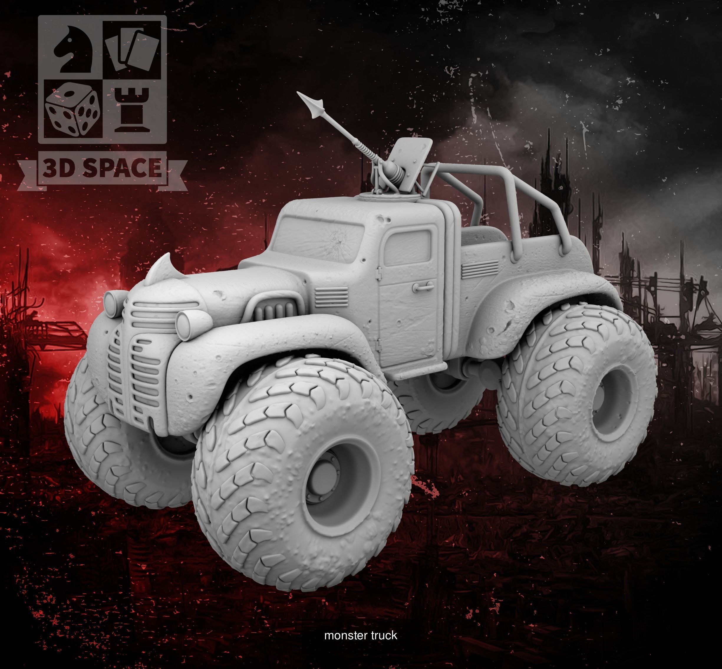 Zombie Apocalypse 3D Model Collection_17