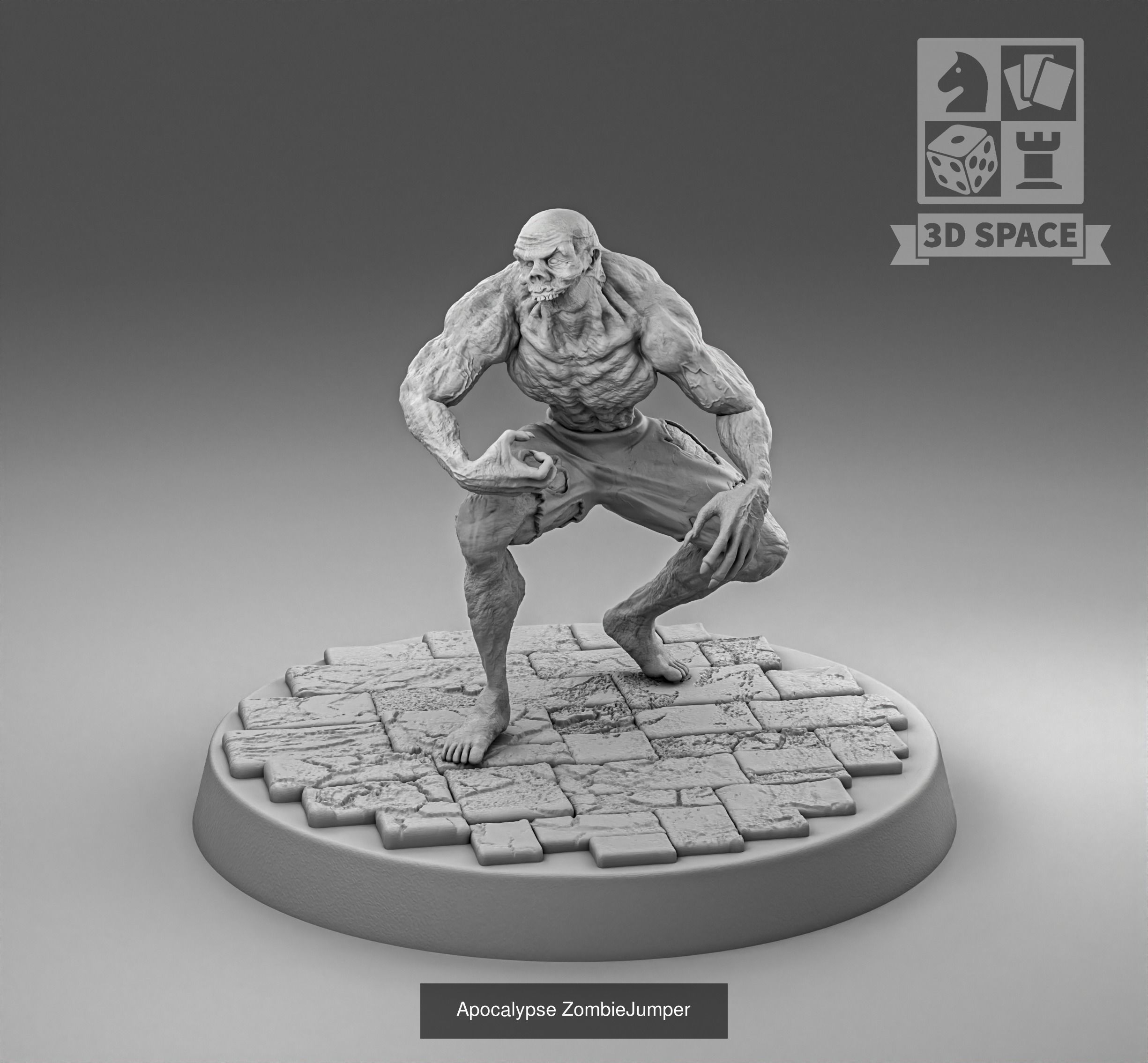 Zombie Apocalypse 3D Model Collection_30