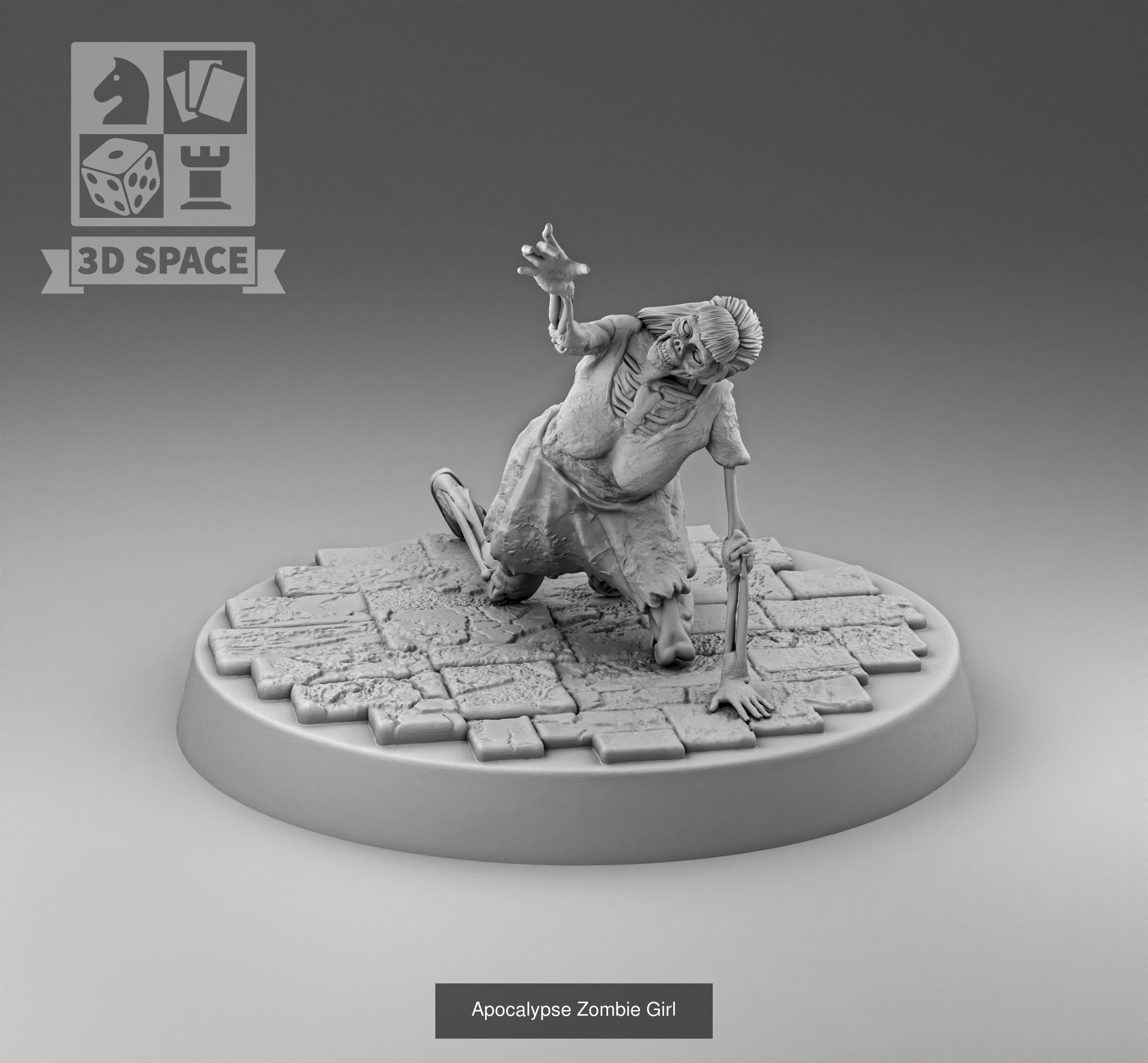 Zombie Apocalypse 3D Model Collection_32