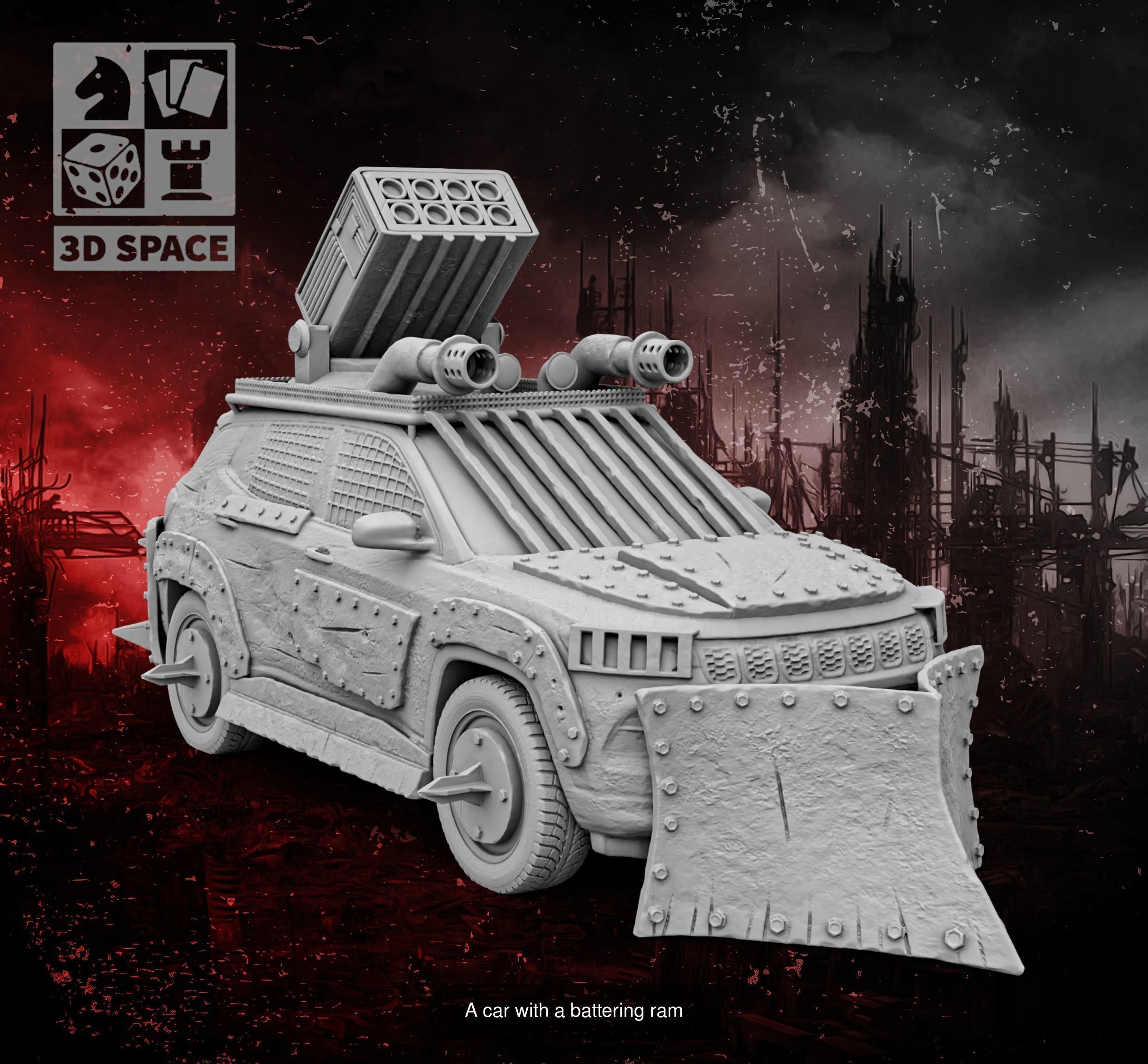 Zombie Apocalypse 3D Model Collection_24