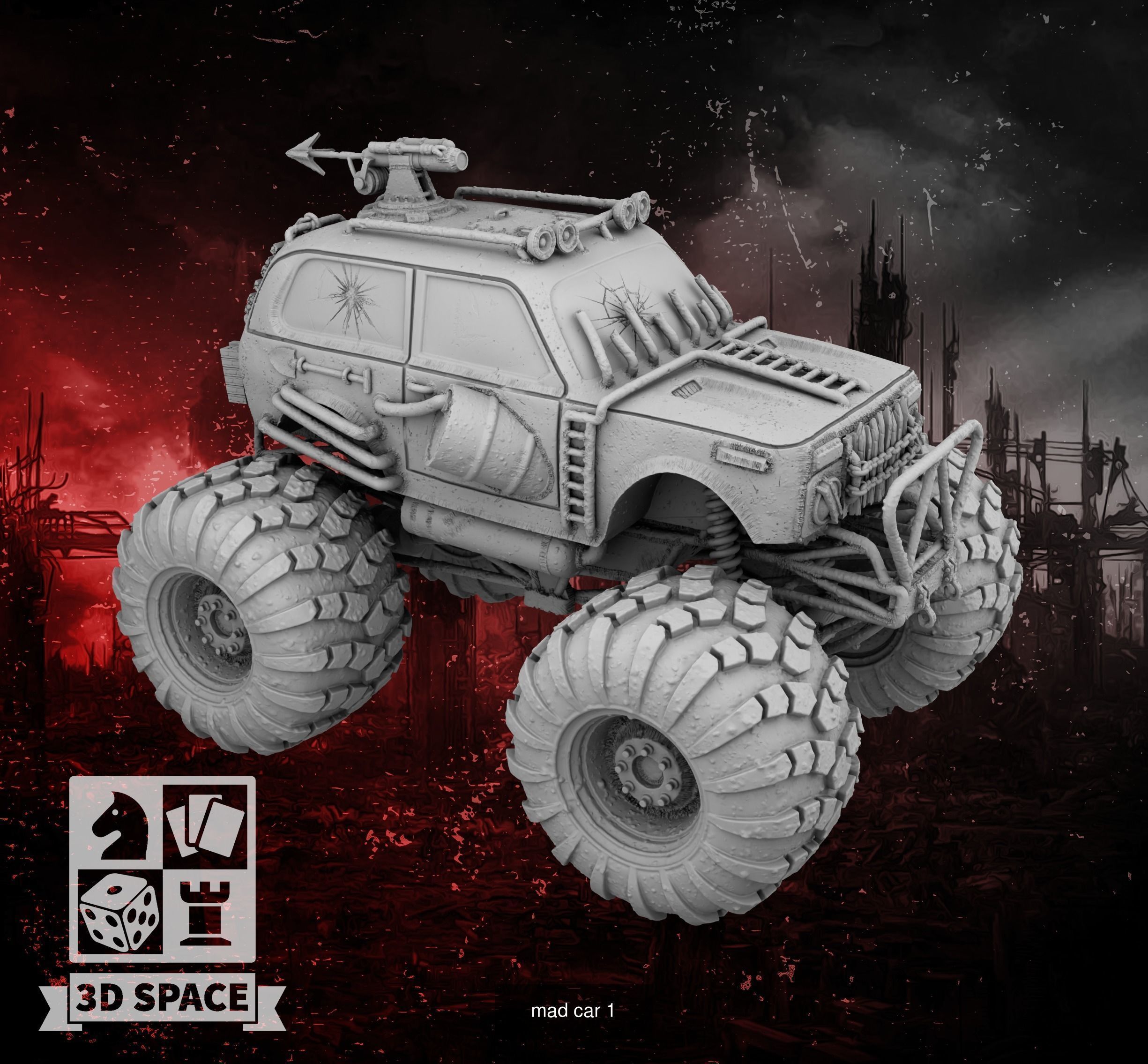 Zombie Apocalypse 3D Model Collection_22