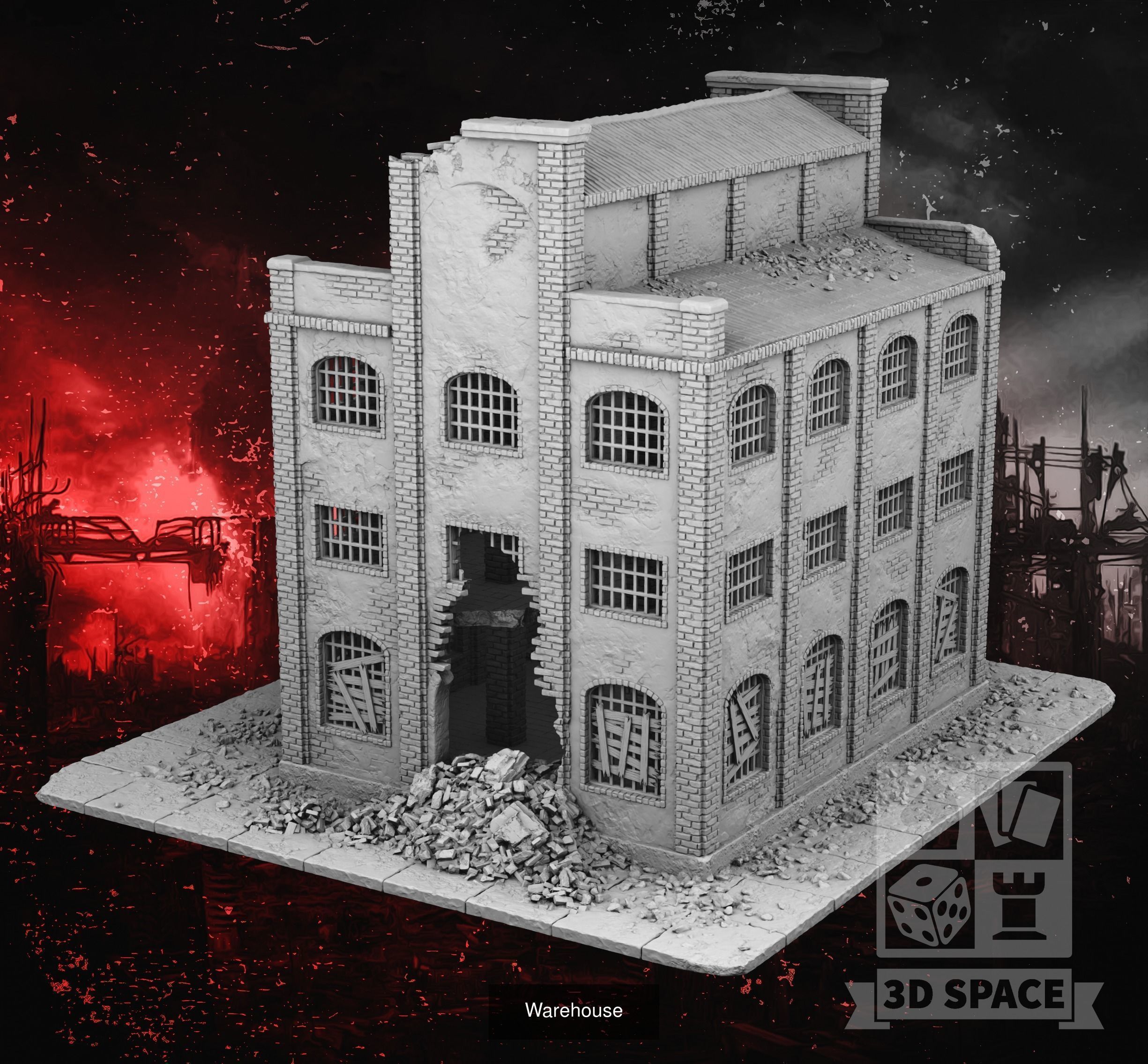 Zombie Apocalypse 3D Model Collection_4