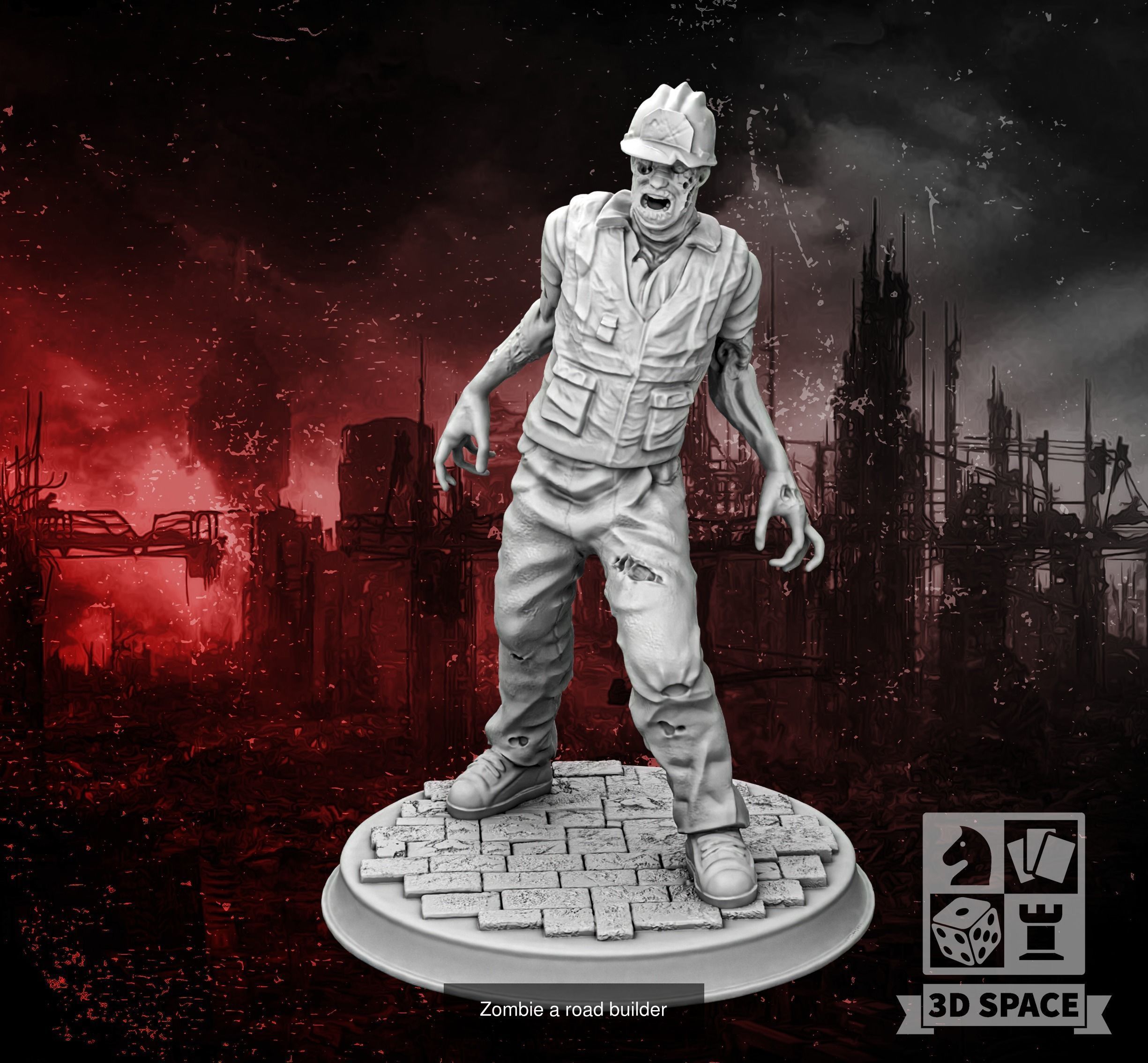 Zombie Apocalypse 3D Model Collection_28