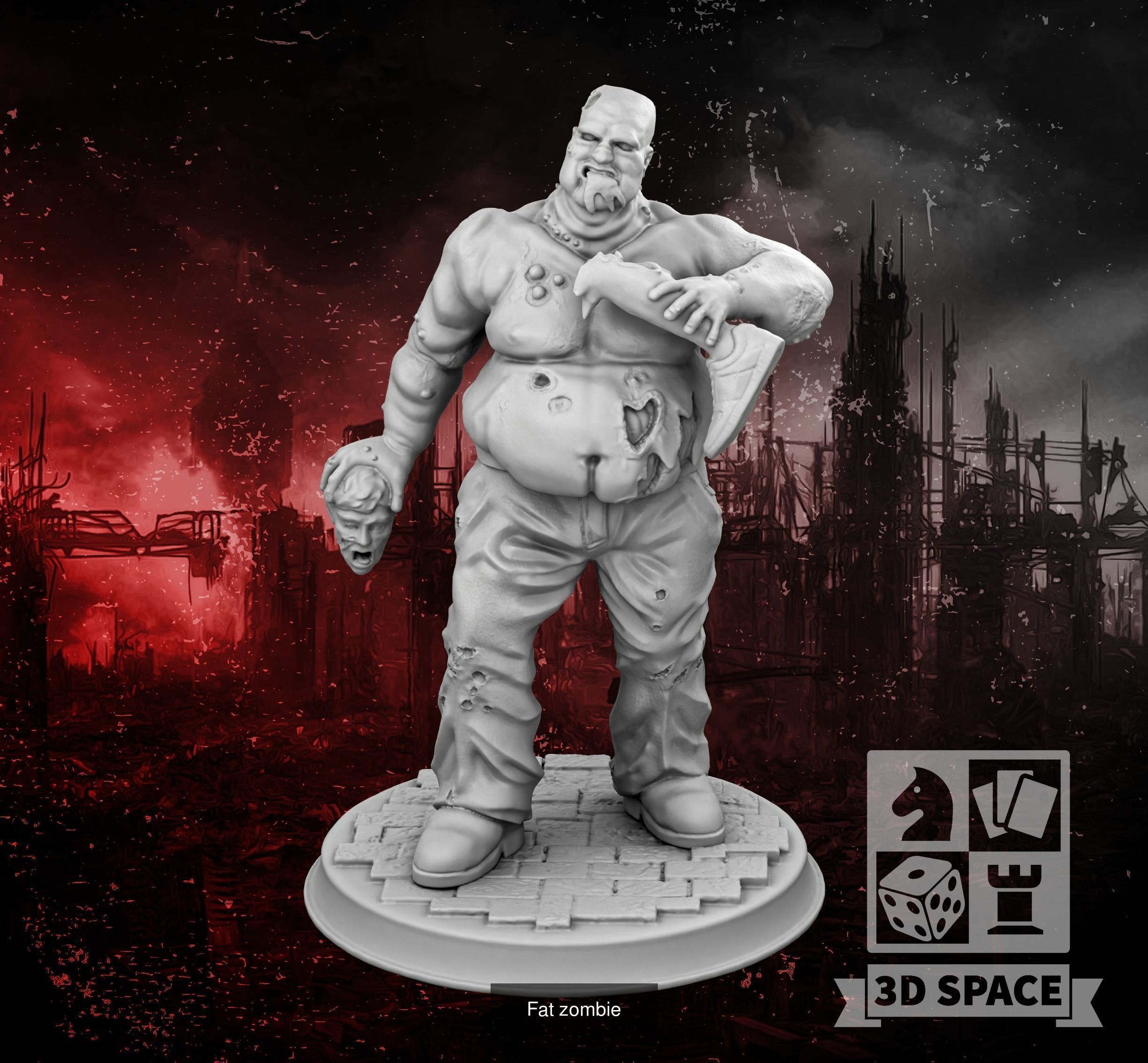 Zombie Apocalypse 3D Model Collection_29