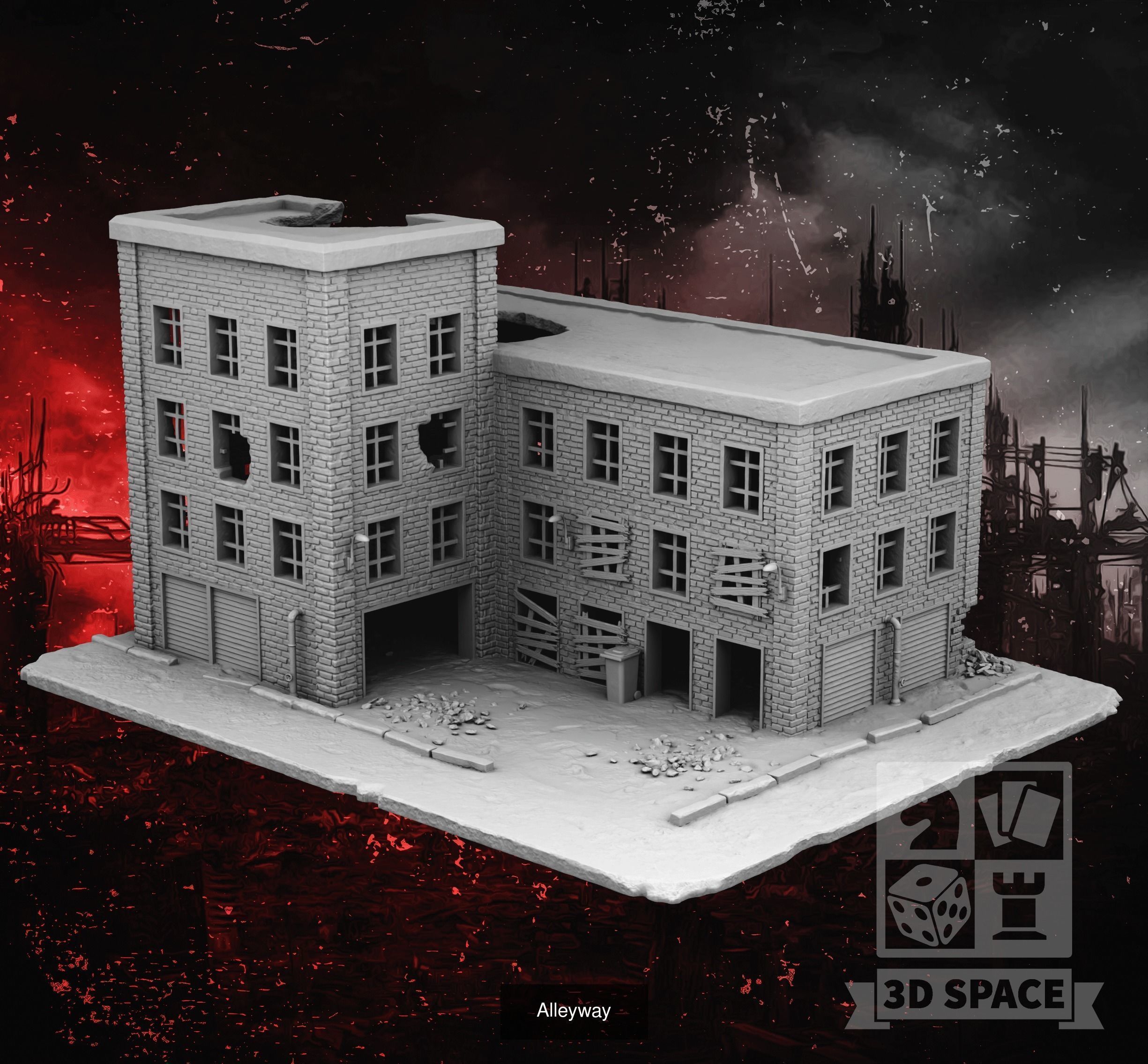 Zombie Apocalypse 3D Model Collection_16