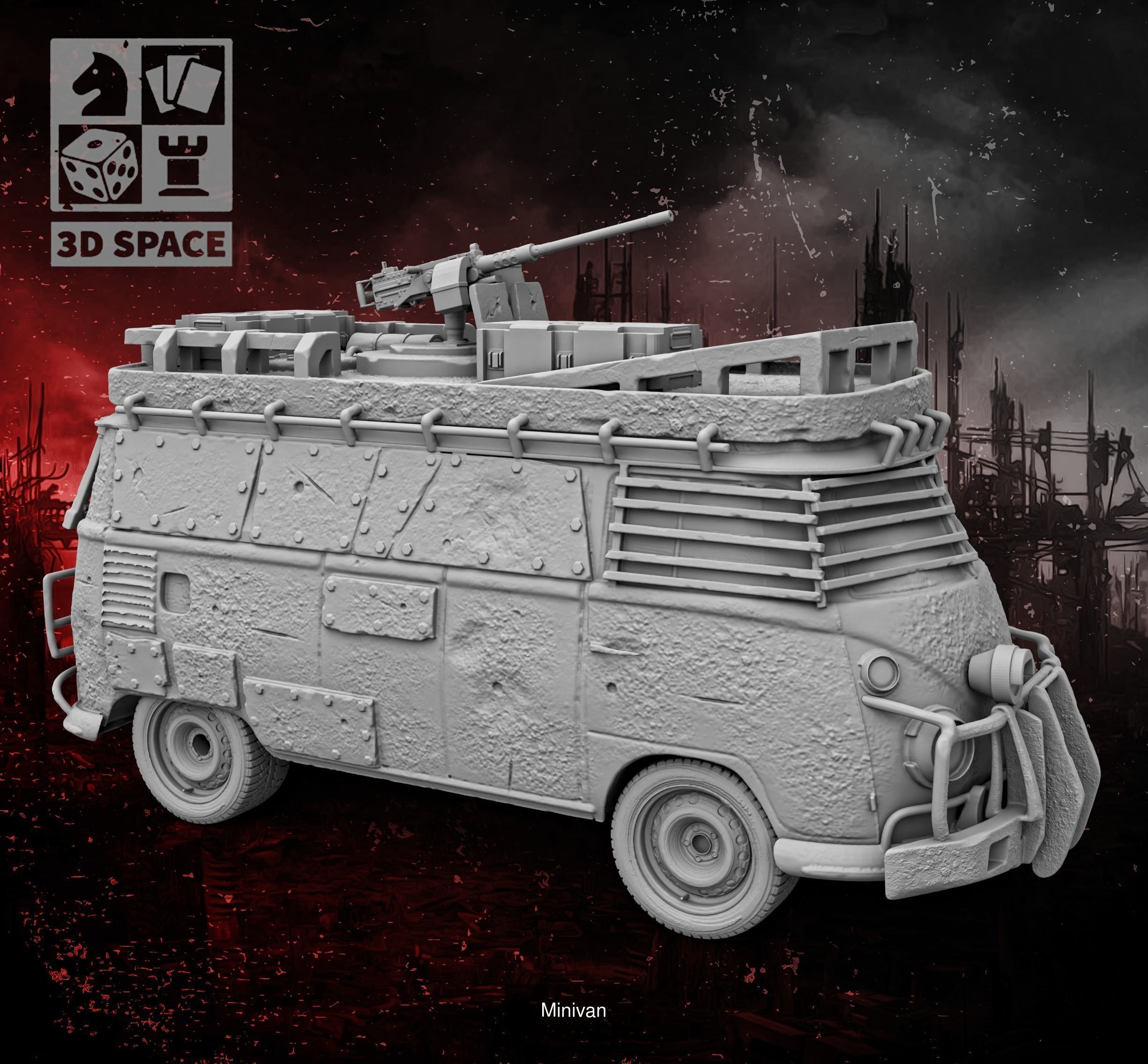 Zombie Apocalypse 3D Model Collection_18