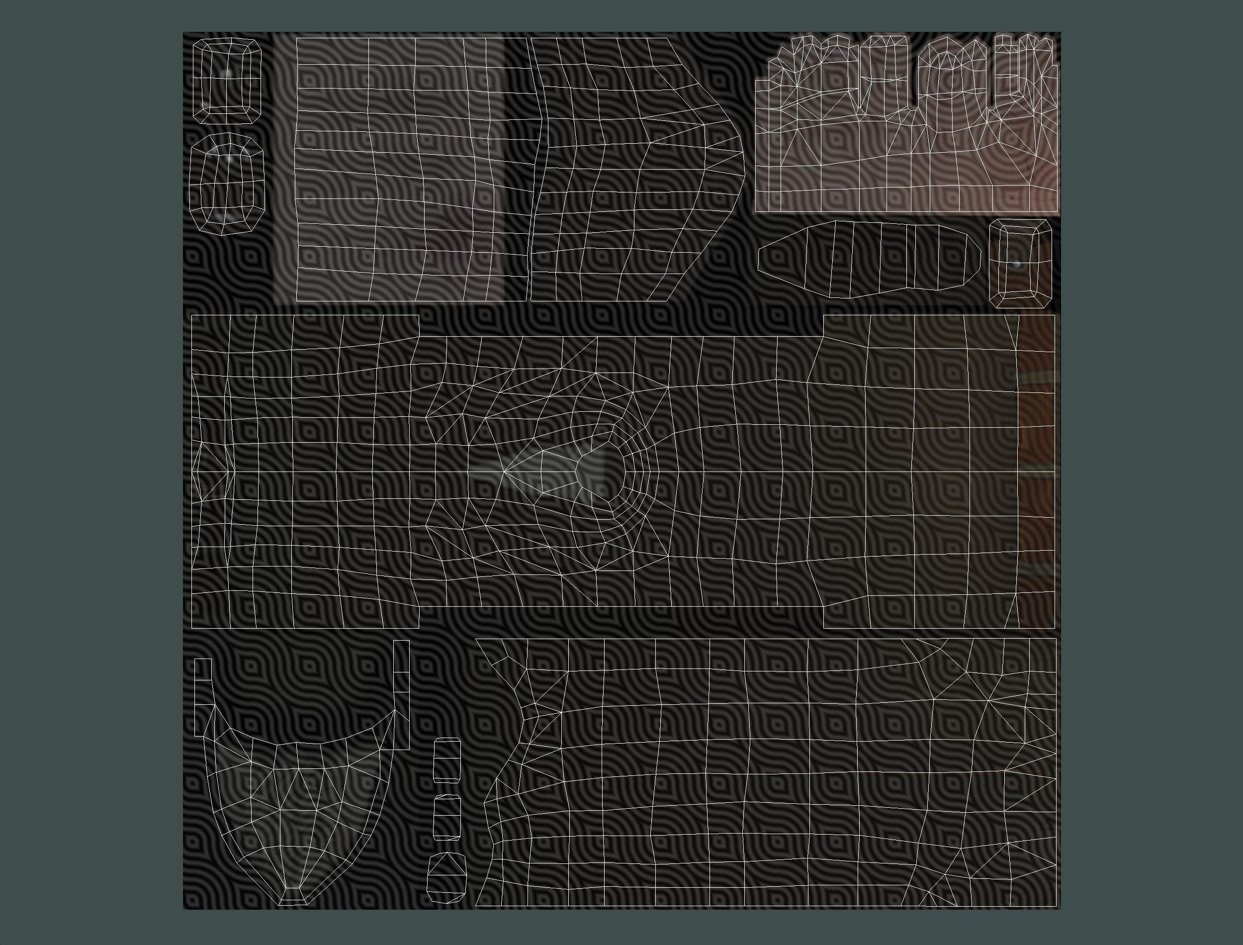 Man Boss Worker Worker Driver Driver Soldier Soldier Low-poly 3D model_48