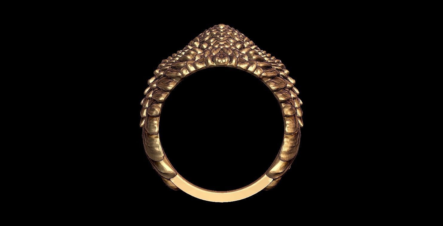 EAGLE RING 3D print model_4