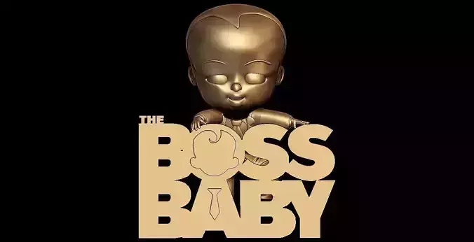 BOSS BABY 3D print model