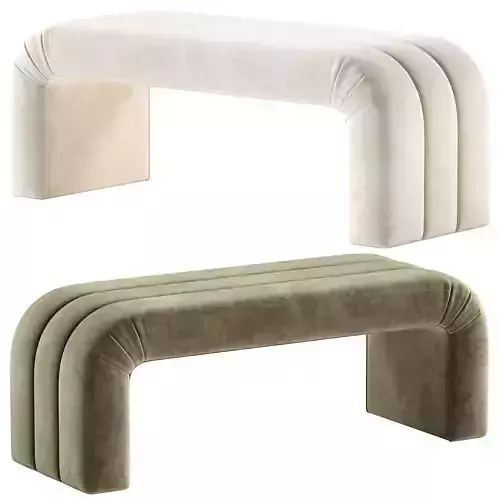 Mercer Horizontal Channeled Bench