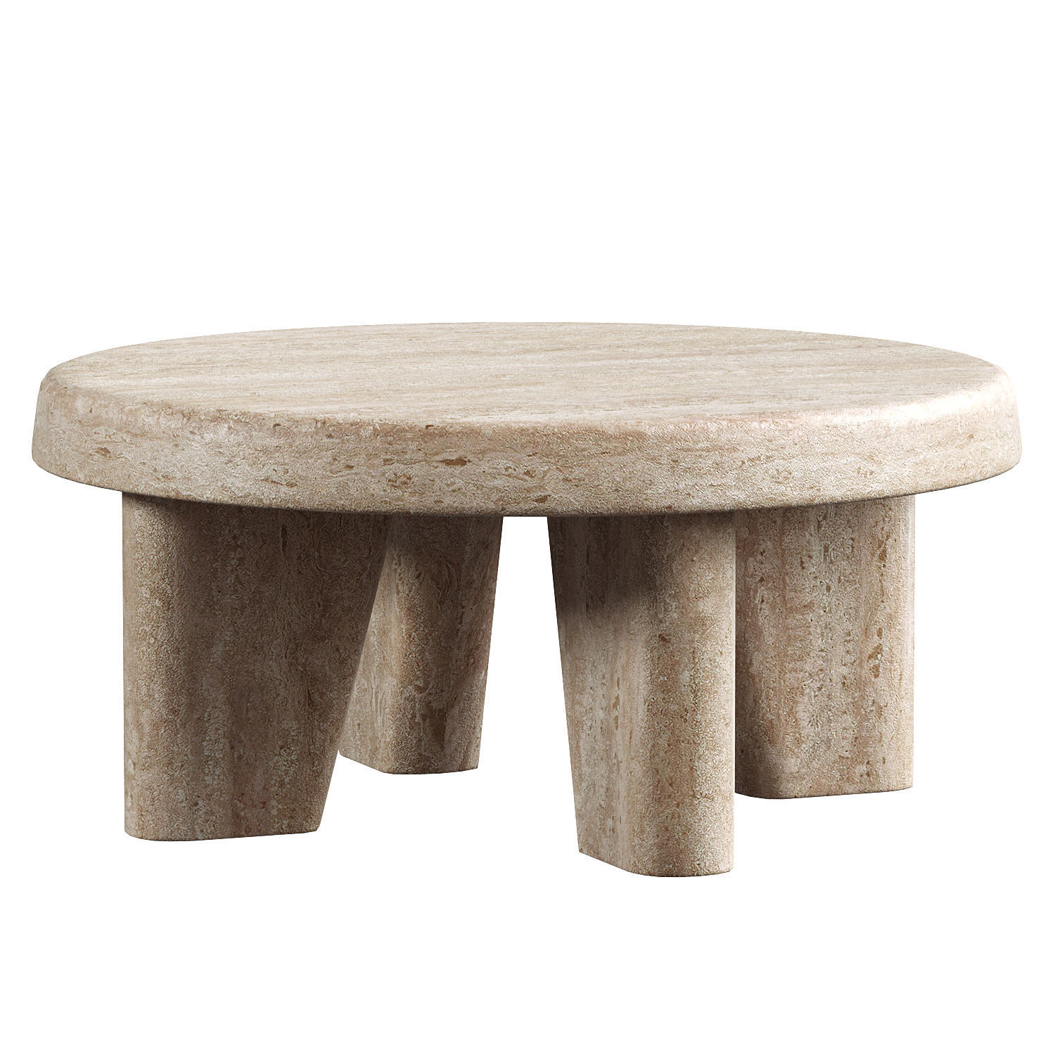 LUCCA ROUND COFFEE TABLE 3D model_2
