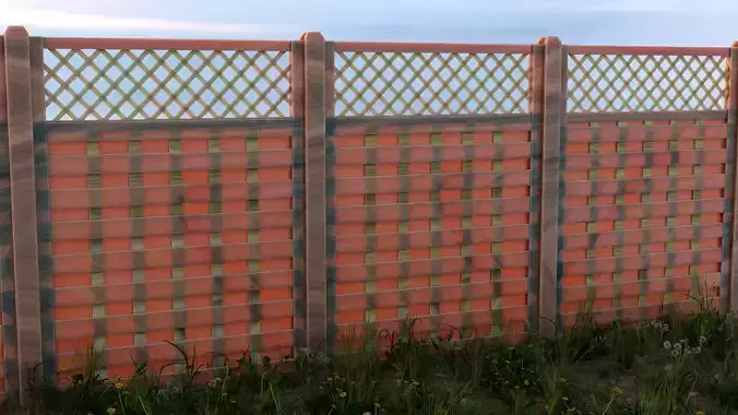 Wooden Garden Fence