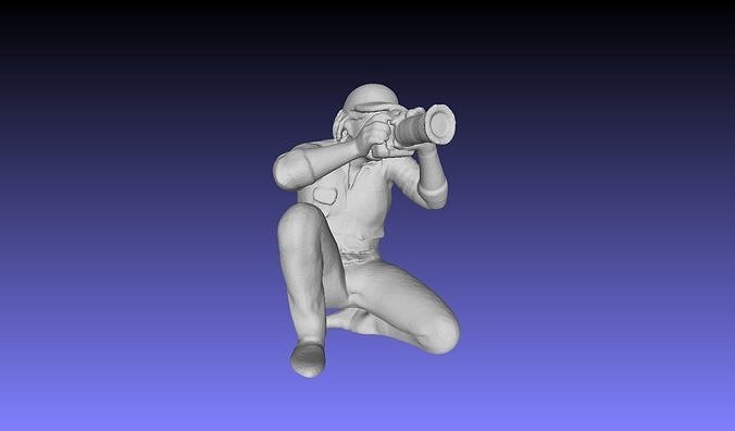 Printle QR Homme 020 P 3D print model