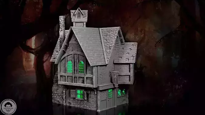 The Alchemists House 3D print model