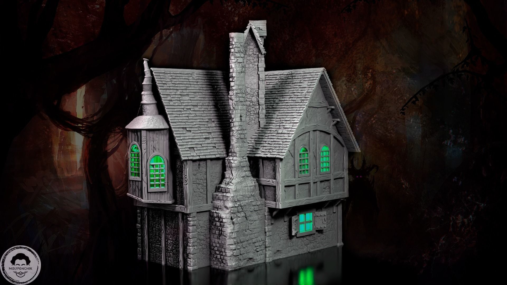 The Alchemists House 3D print model_1