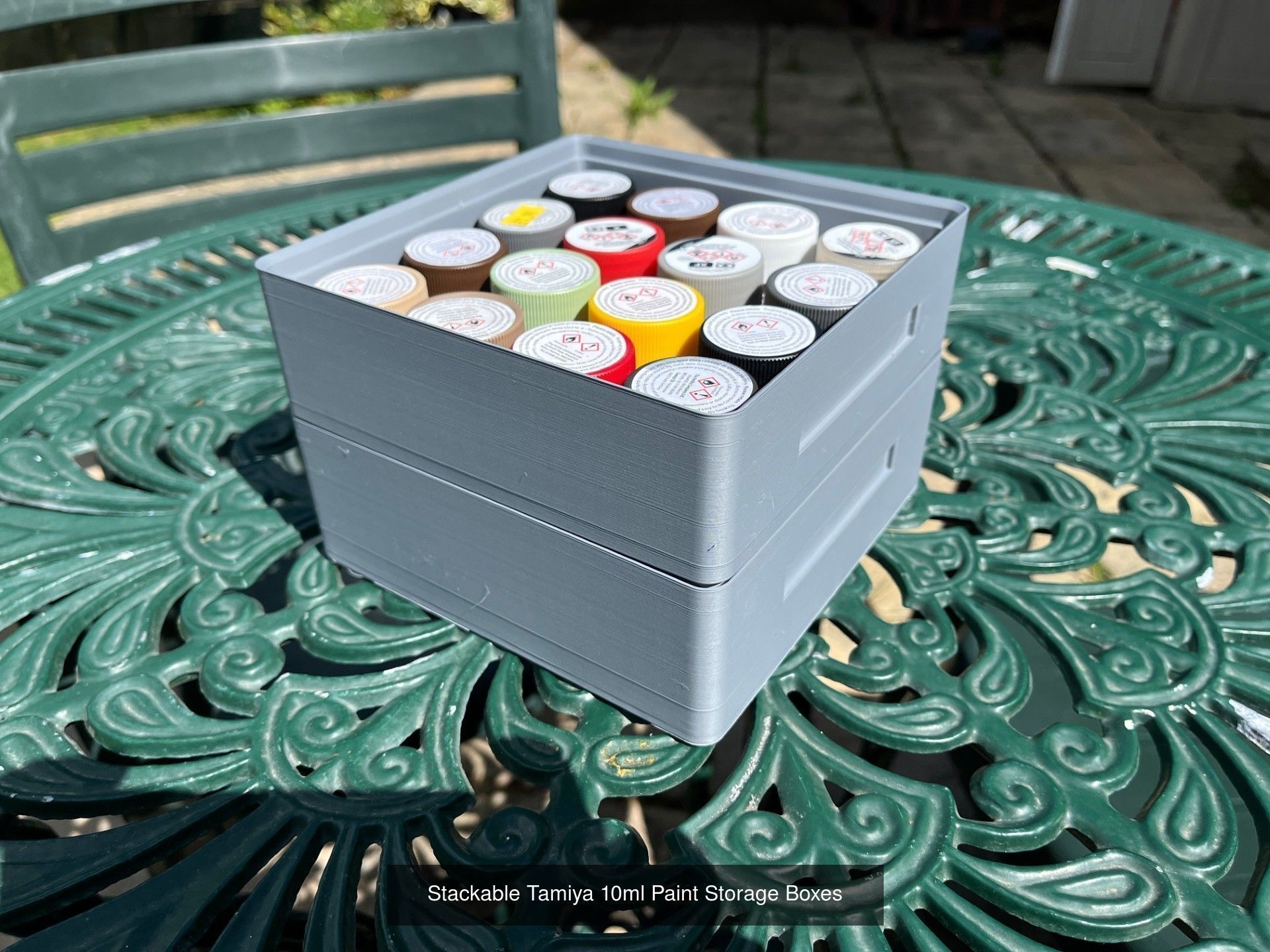 Collection of Paint Storage Boxes _11