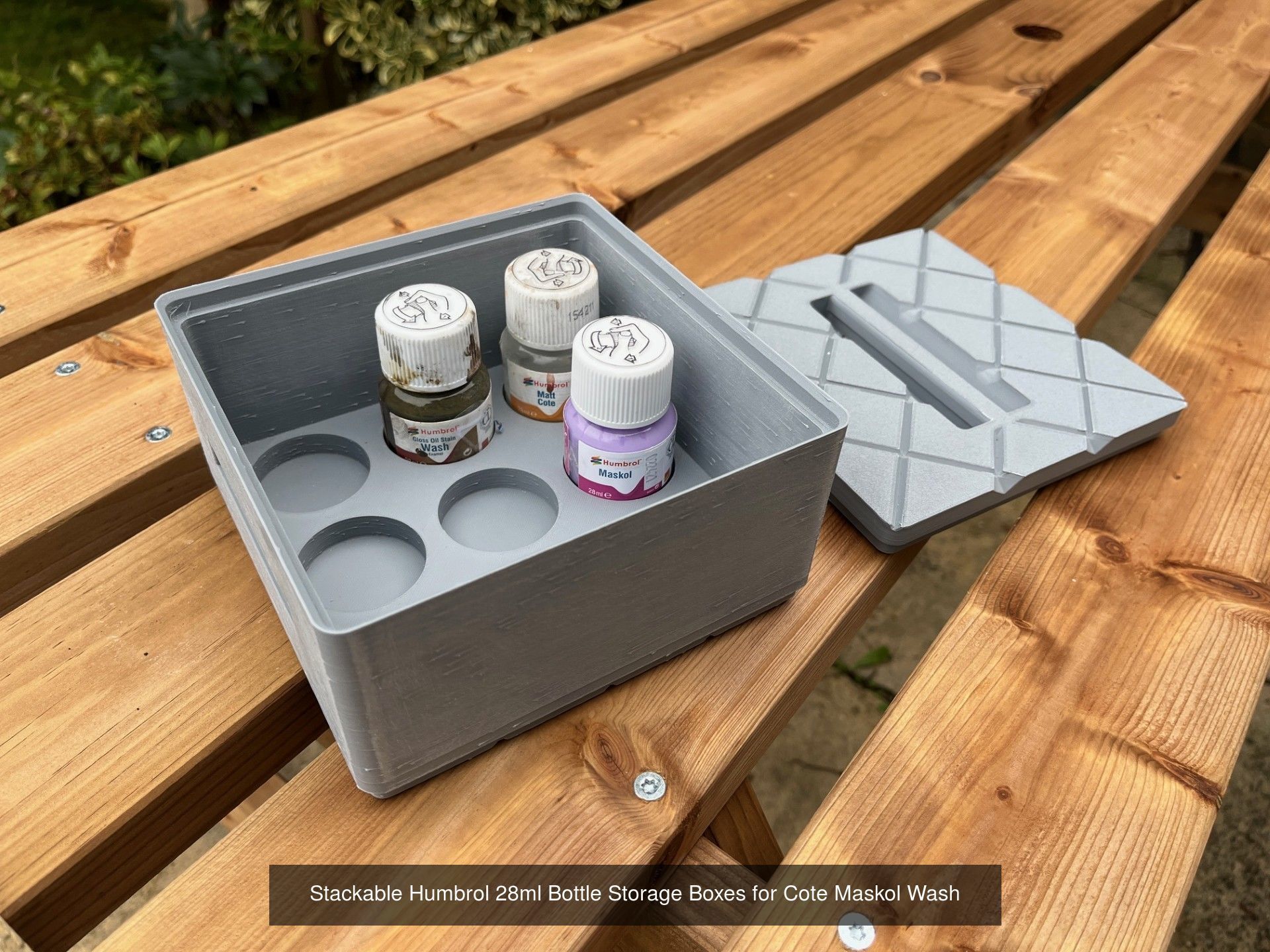 Collection of Paint Storage Boxes _7
