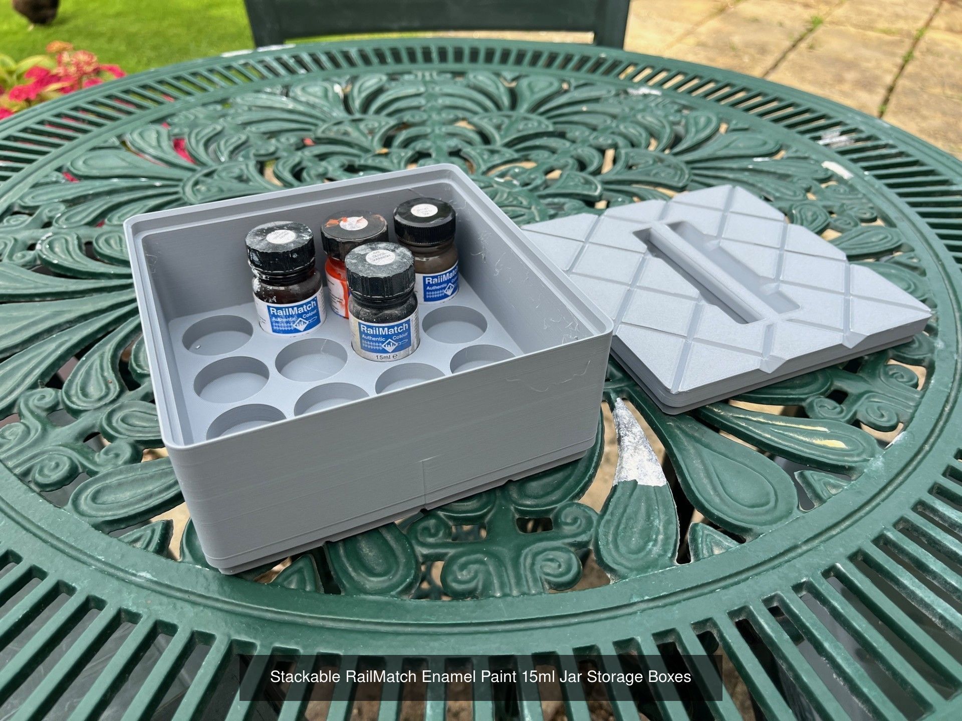 Collection of Paint Storage Boxes _9