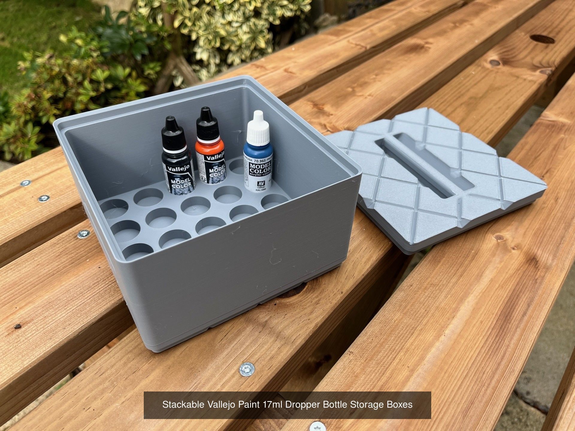 Collection of Paint Storage Boxes _8