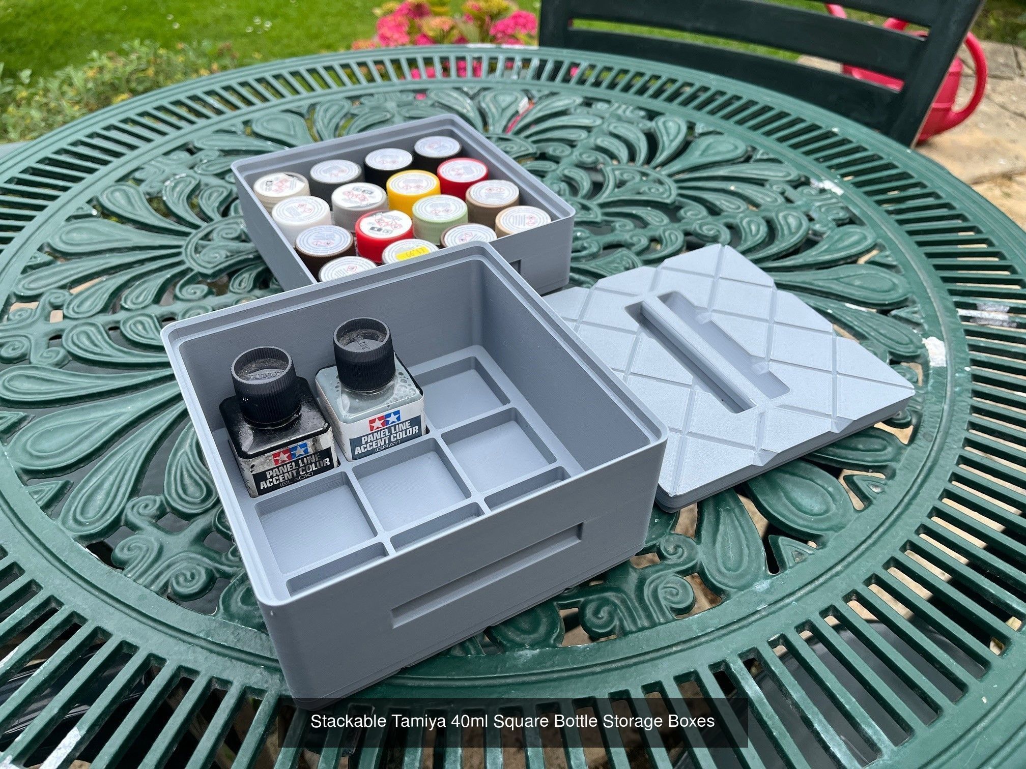 Collection of Paint Storage Boxes _15