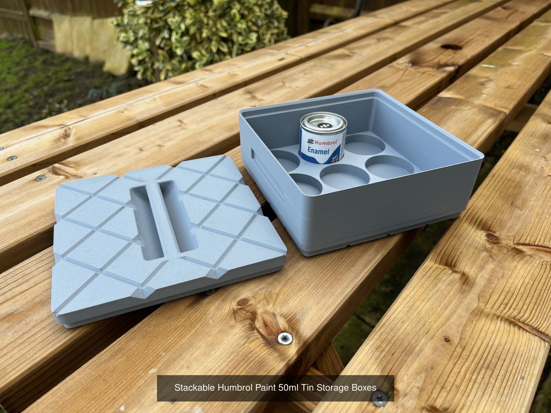 Collection of Paint Storage Boxes _5