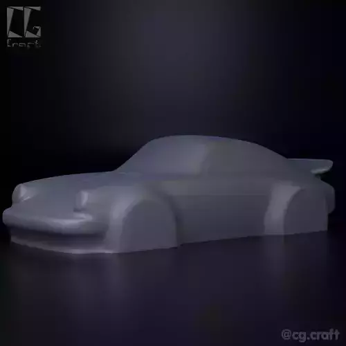 Porsche 911 simplified decorative model