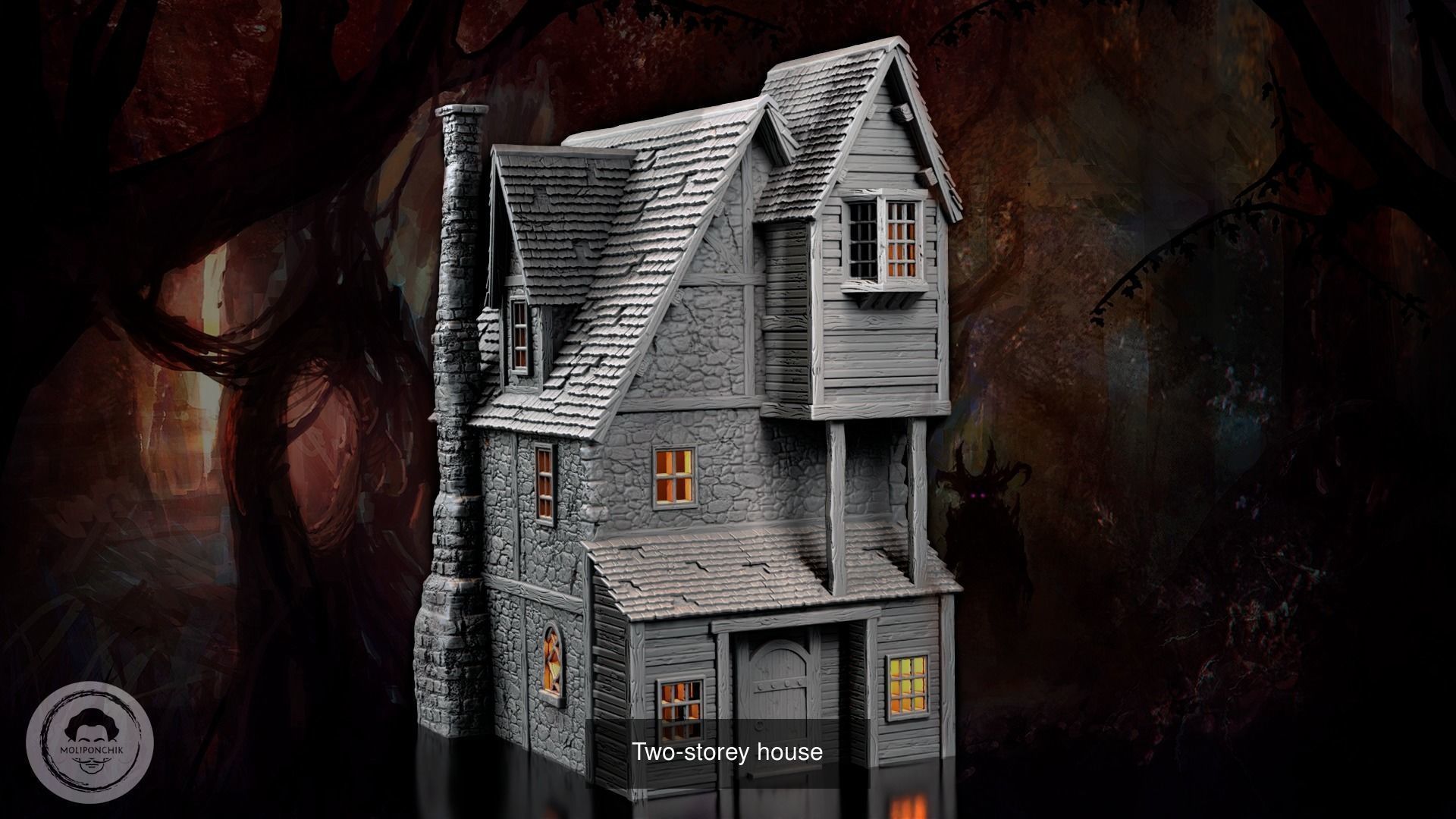 Magic houses - Set 3D Model Collection_2