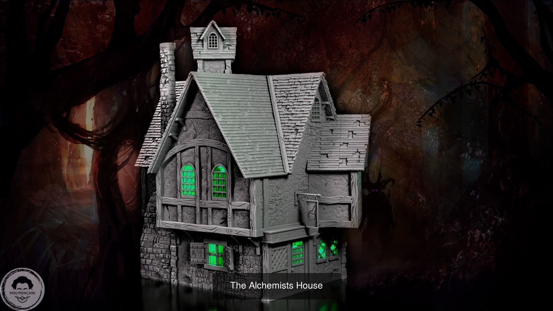 Magic houses - Set 3D Model Collection_4