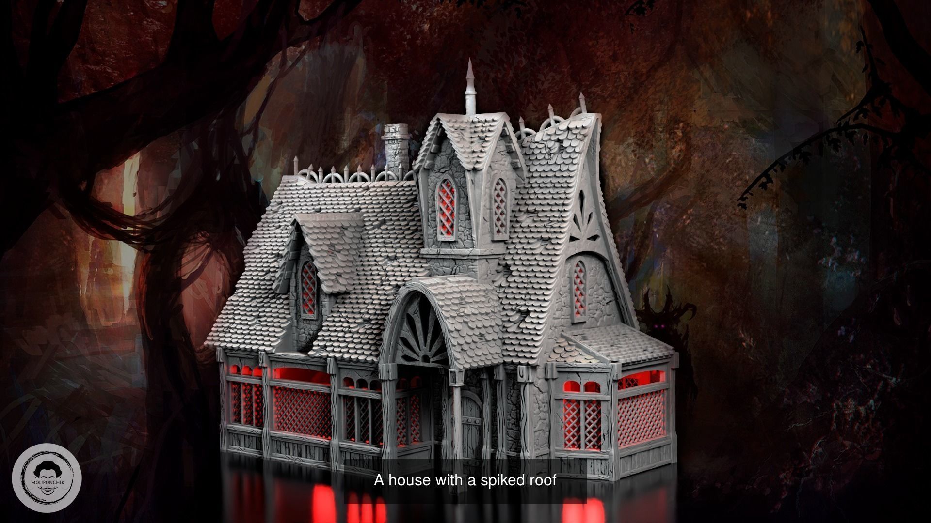 Magic houses - Set 3D Model Collection_3