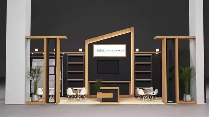 Exhibition booth design for textil fair