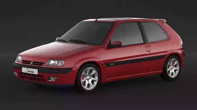 Citroen Saxo VTS 3D model