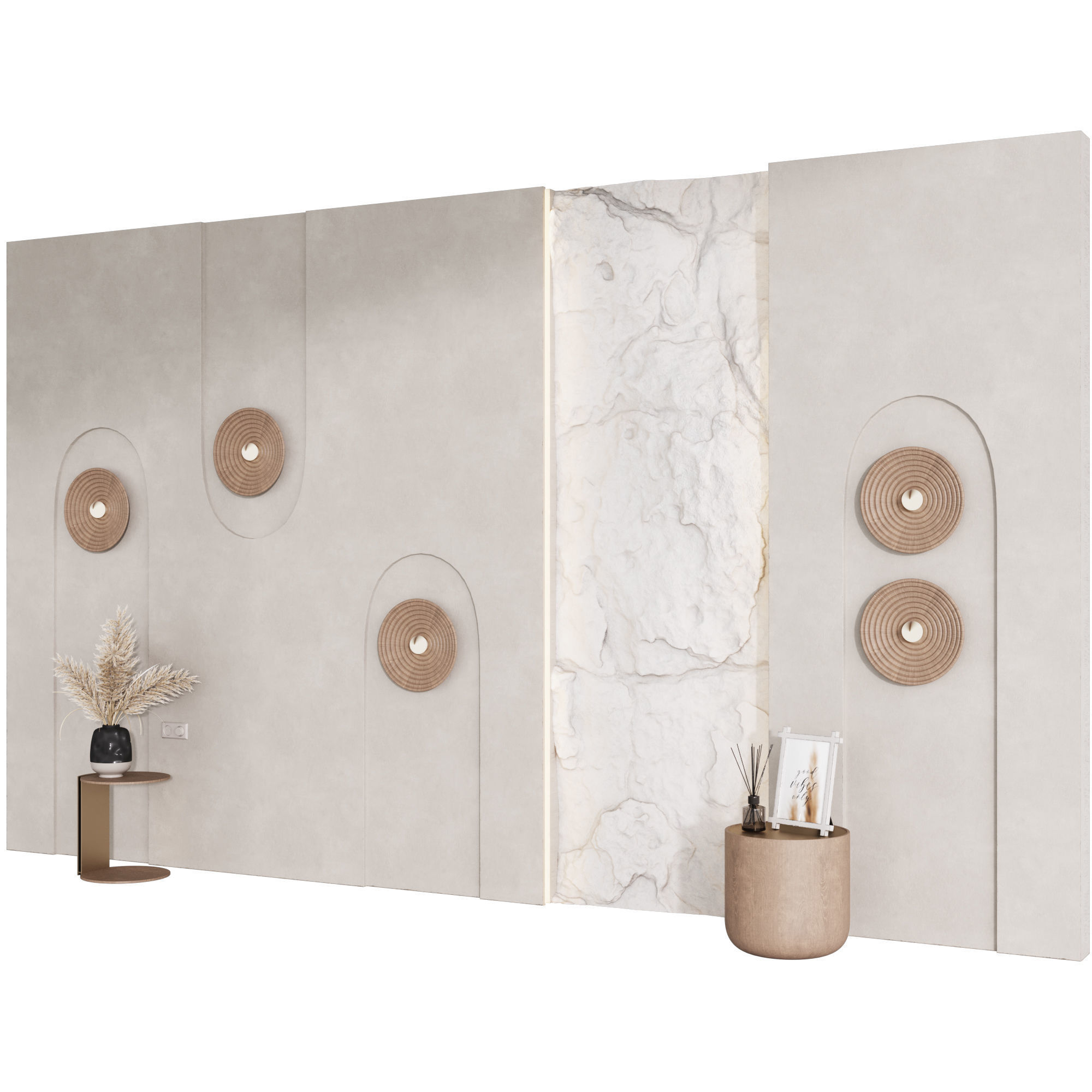 Headboard 11 3D model_3