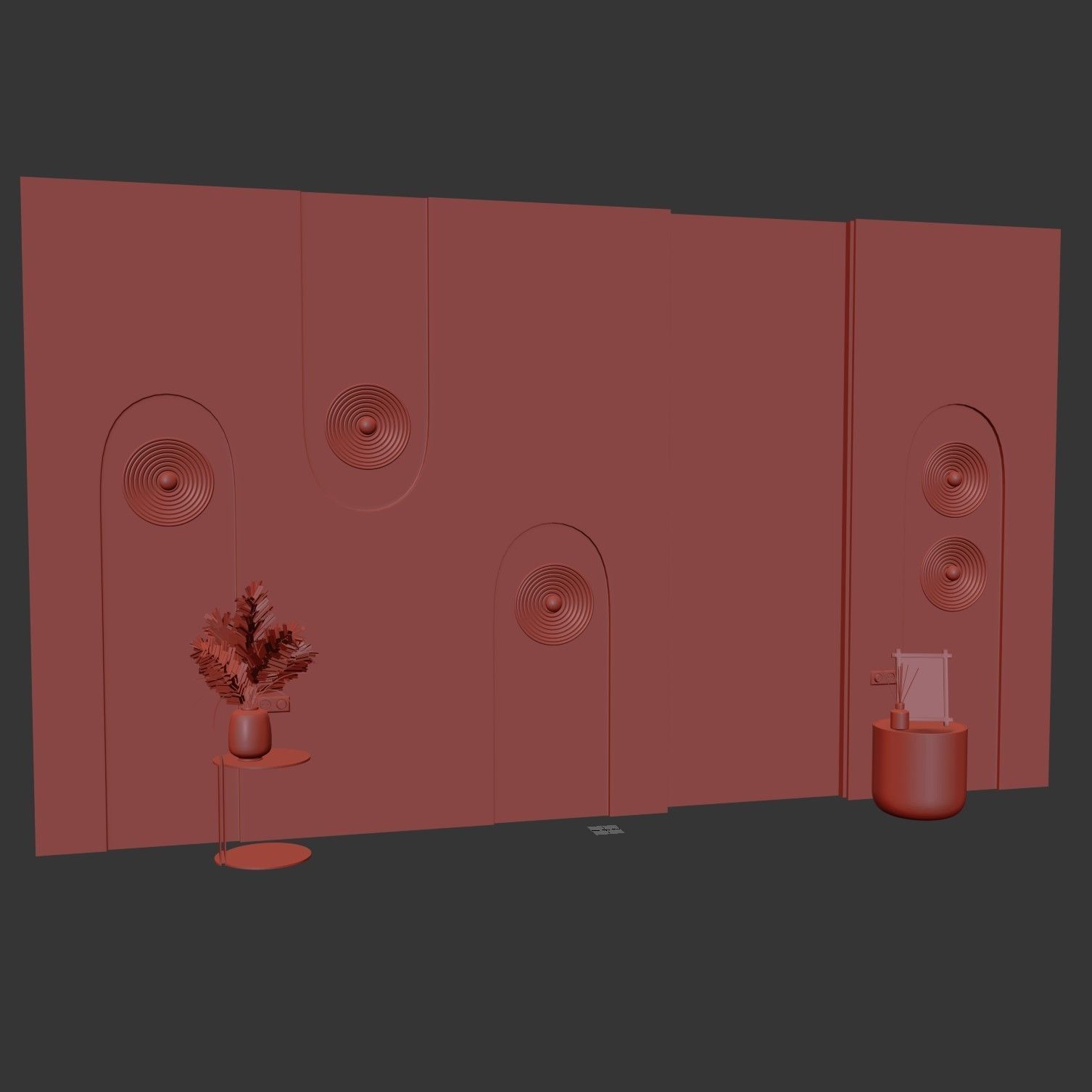Headboard 11 3D model_9