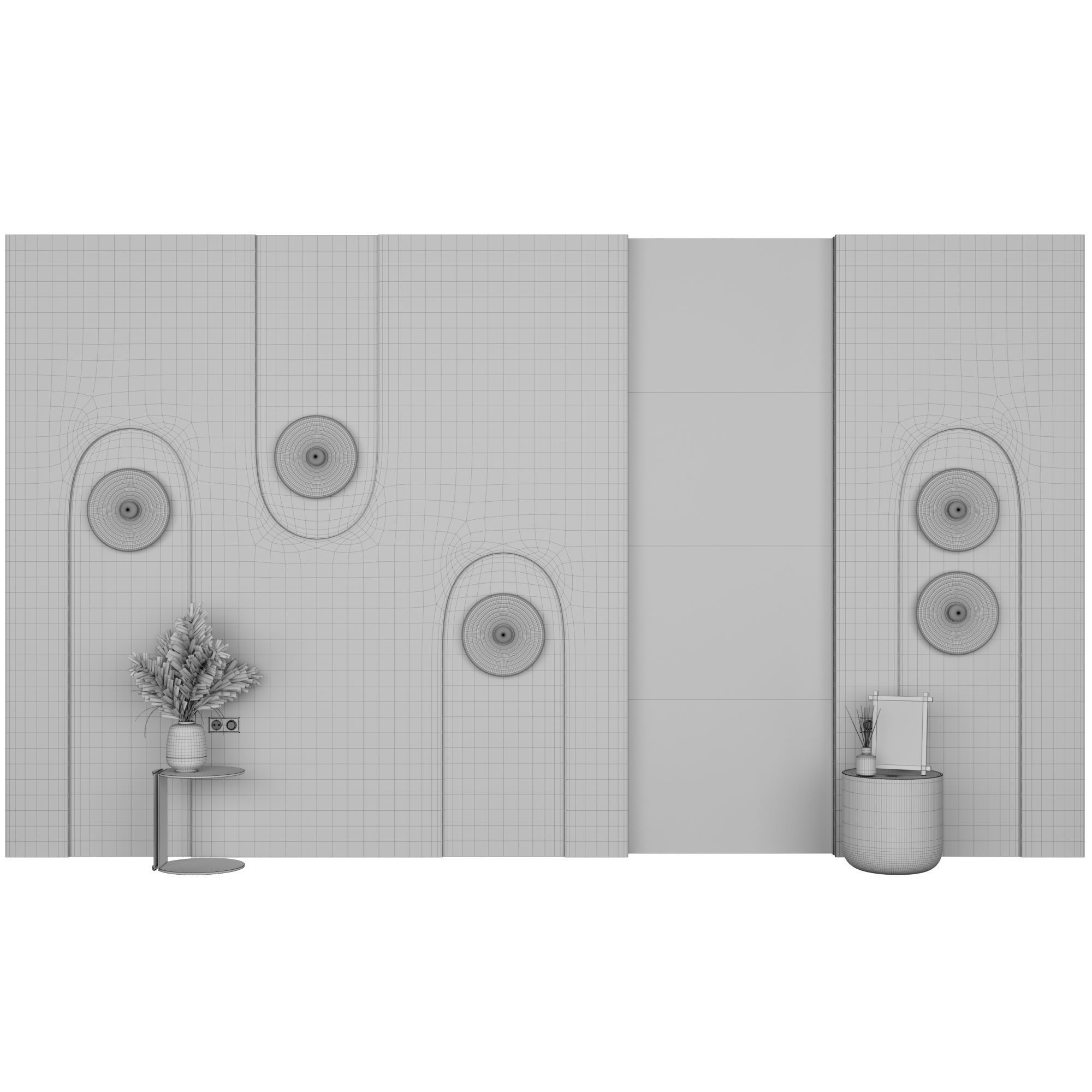 Headboard 11 3D model_8