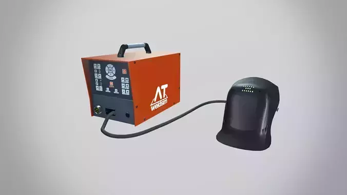 AT Welding Machine 3D model