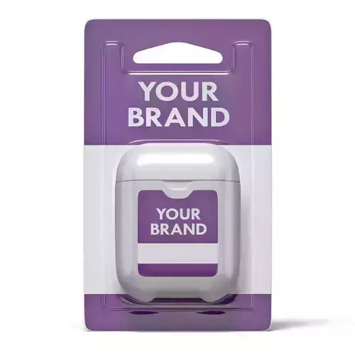 Product Cosmetic Dental Floss 3D model